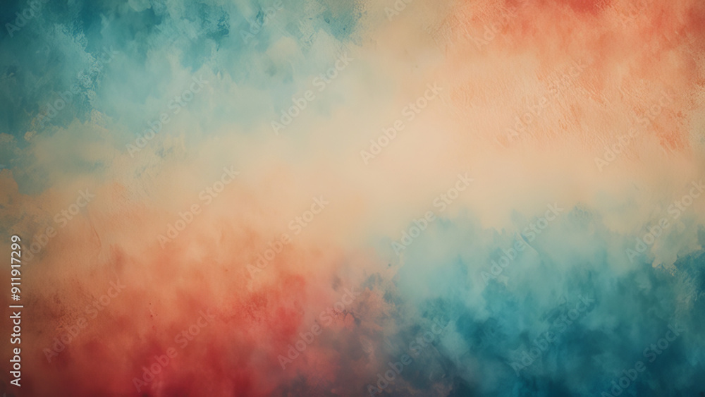 Blurred abstract grainy color gradient background blue teal red beige orange noise texture poster banner design Blurred abstract grainy color gradient background blue teal red beige orange noise texture poster banner design