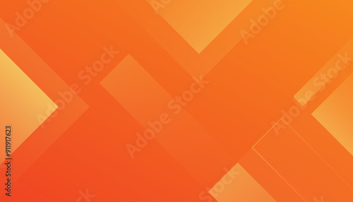 Yellow abstract modern background. Vector illustration