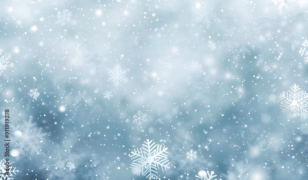 A light blue background with snowflakes falling, creating an atmosphere of winter and frosty beauty. The background is a soft gradient from top to bottom in shades of white, blue, and gray. A light blue background with snowflakes falling, creating an atmosphere of winter and frosty beauty. The background is a soft gradient from top to bottom in shades of white, blue, and gray.