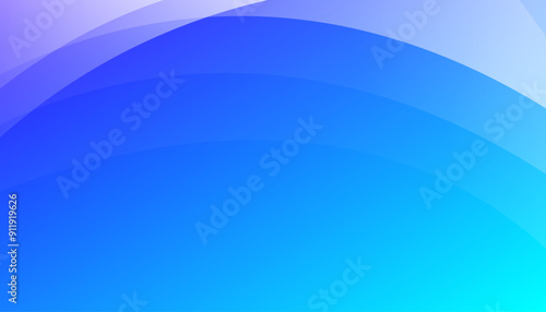 abstract blue wave gradient background