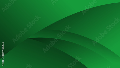 Abstract green liquid background. Fluid shapes composition. Eps10 vector