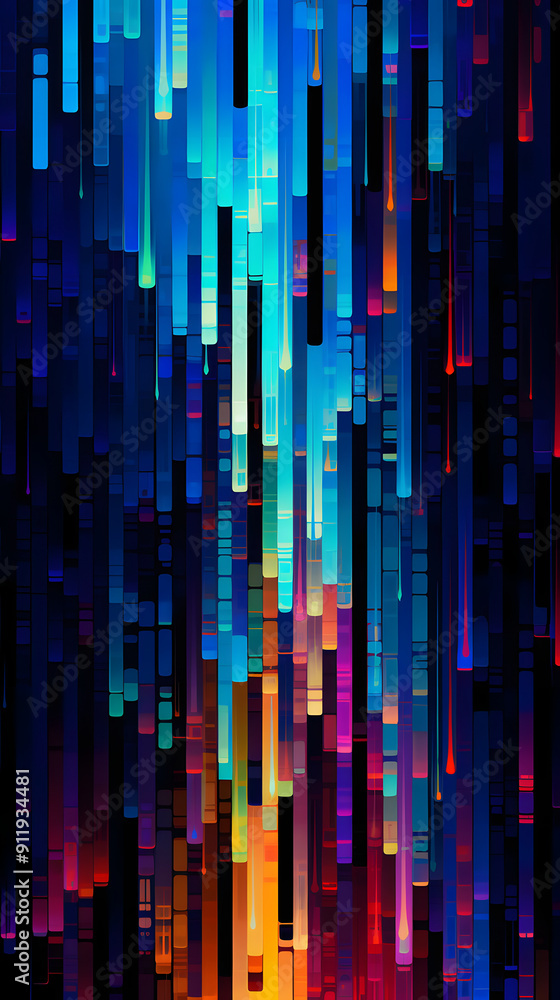 Digital modern psychedelic glitch art abstract graphic poster background Digital modern psychedelic glitch art abstract graphic poster background