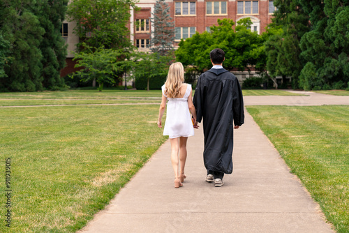 Couple Graduation Day photo