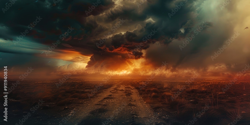 Fototapeta premium Storm Way