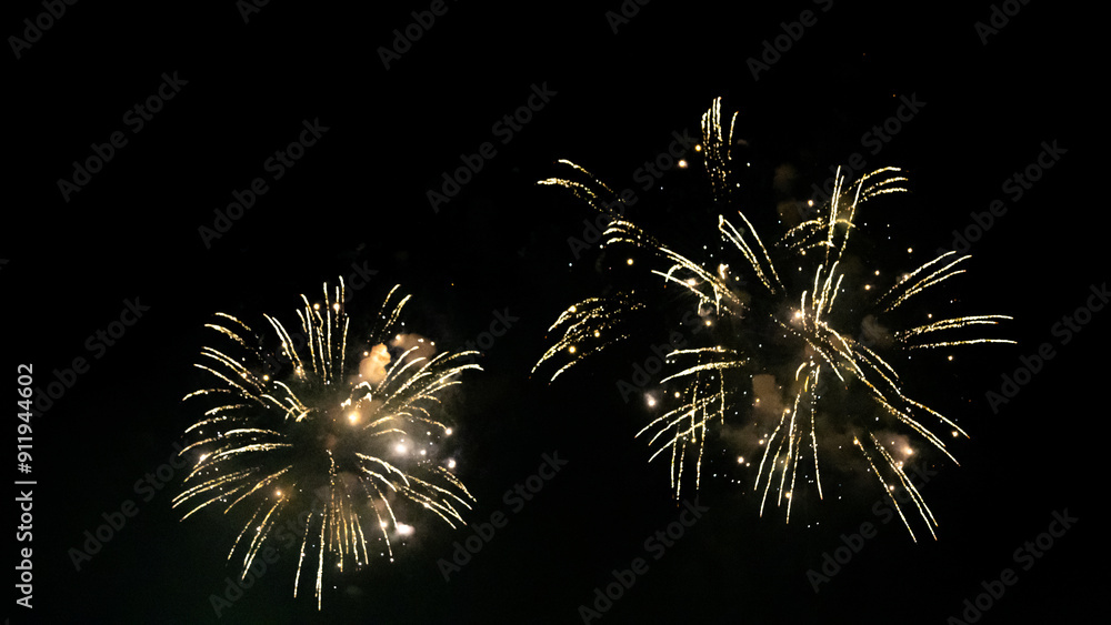 Fototapeta premium Yokohama Minatomirai Smart Festival Fireworks 2024