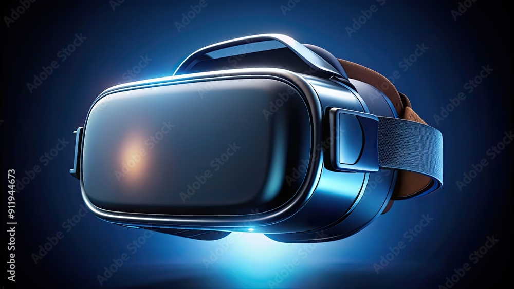 Cutting-edge technology in the form of a virtual reality headset, innovation, futuristic, digital, VR, immersive, advanced Cutting-edge technology in the form of a virtual reality headset, innovation, futuristic, digital, VR, immersive, advanced