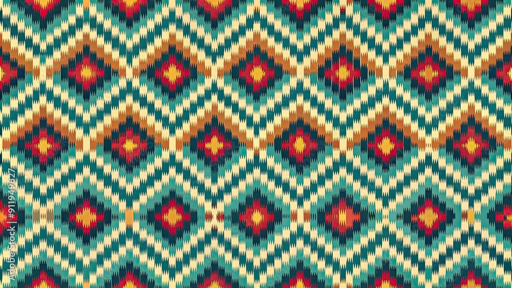 Pixel art ikat seamless pattern with contrasting colors, pixel art, ikat, seamless pattern, contrasting colors Pixel art ikat seamless pattern with contrasting colors, pixel art, ikat, seamless pattern, contrasting colors