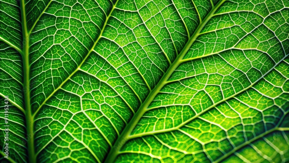 Close up of a vibrant green leaf with intricate veining, leaf, foliage, nature, close-up, macro, detail, texture, green Close up of a vibrant green leaf with intricate veining, leaf, foliage, nature, close-up, macro, detail, texture, green