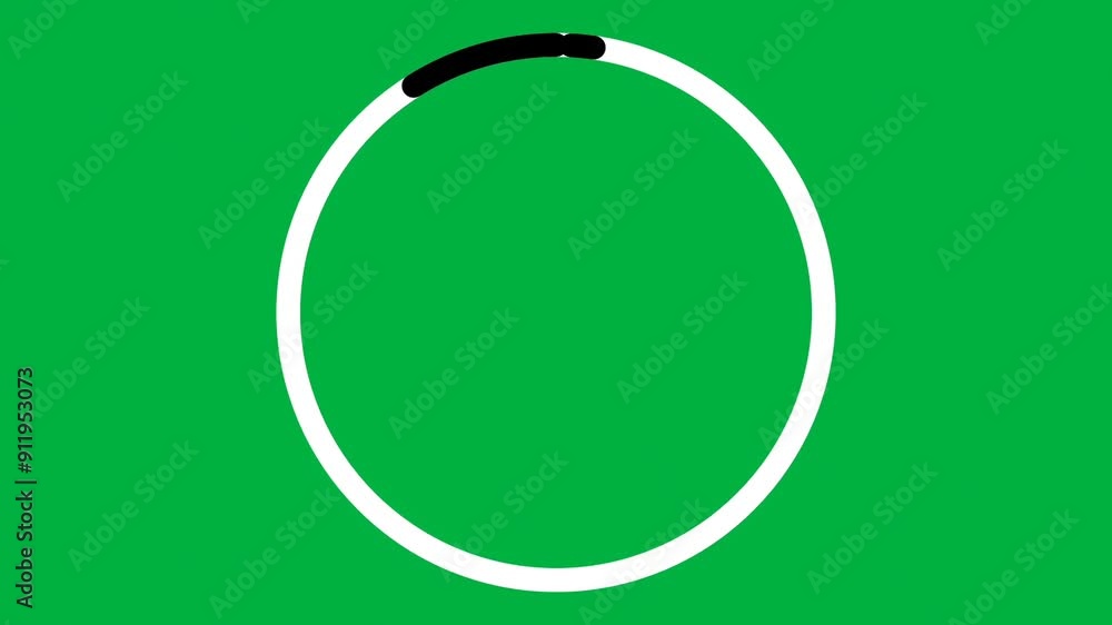Loading circle animation on green background. Round loading animation. Motion graphic. 4K video Loading circle animation on green background. Round loading animation. Motion graphic. 4K video