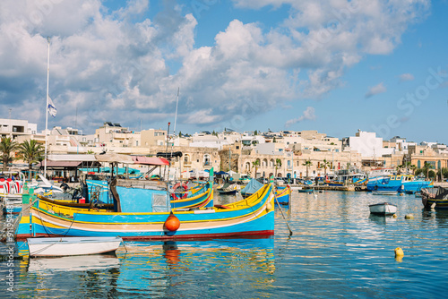 Malta Traditional Fishing Village of Marsaxlokk photo