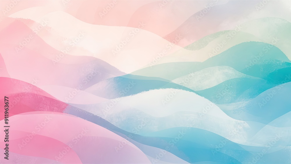 Fototapeta premium a-serene-and-delicate-pastel-color-background