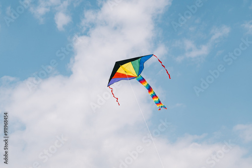 Colorful kite photo