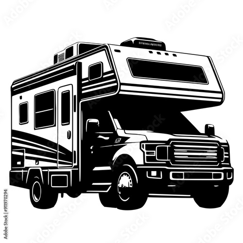 Recreational RV camper van 