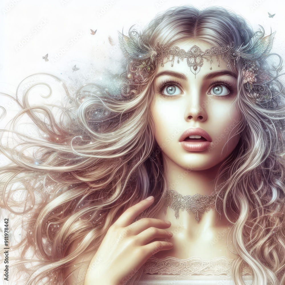 beautiful surprised girl detailed in fantasy style, photorealism
beautiful surprised girl detailed in fantasy style, photorealism