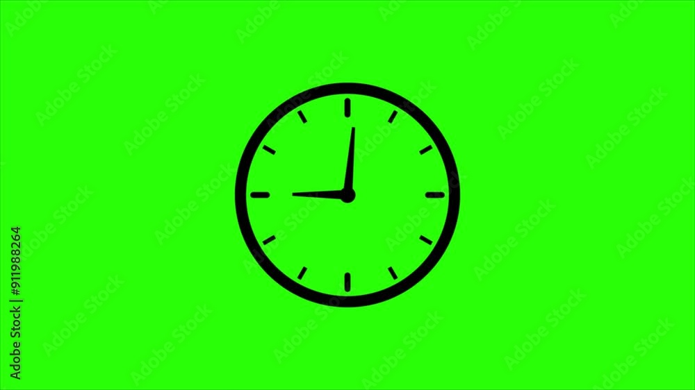 Digital clock and analog circle clock 24 hours animation. alarm clock animation with green screen,
Simple Clock Animation green screen, animation of the clock face green screen background. Digital clock and analog circle clock 24 hours animation. alarm clock animation with green screen,
Simple Clock Animation green screen, animation of the clock face green screen background.