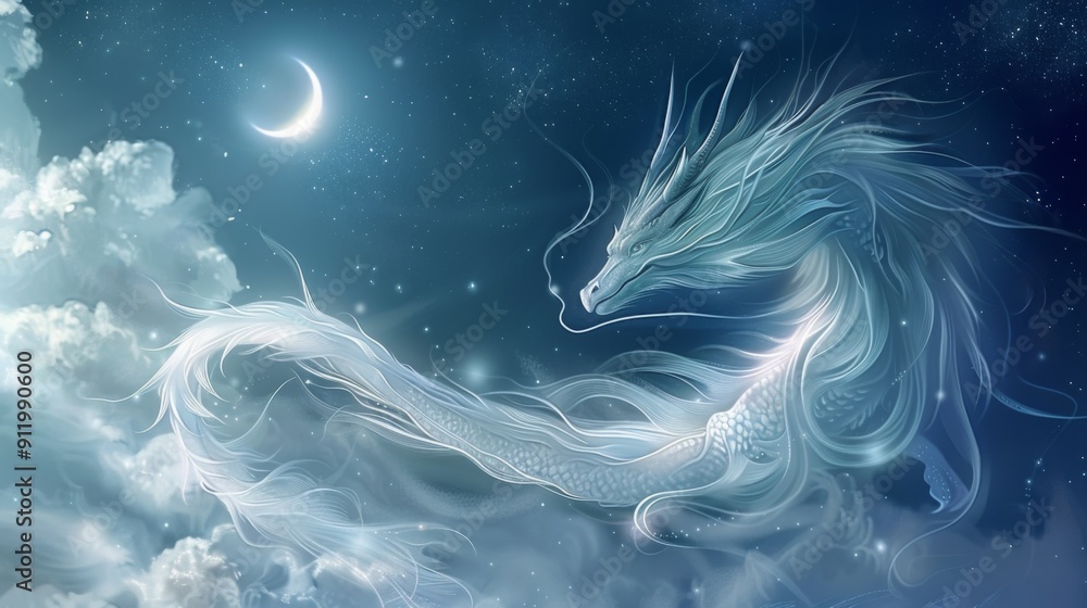 Obraz premium background with stars