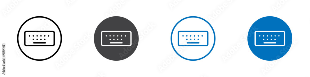 Keyboard icon Group symbol or sign vector Keyboard icon Group symbol or sign vector
