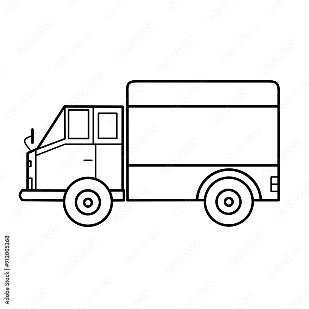 Car sketch illustration, cute icon that can be changed color Car sketch illustration, cute icon that can be changed color