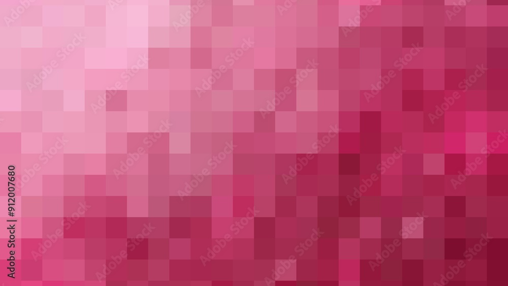 Fototapeta premium Pink mosaic abstract texture pattern background