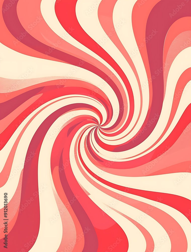 A colorful swirl pattern with red and white stripes. The colors are bright and vibrant, creating a sense of energy and movement. The pattern is reminiscent of a candy cane, which adds a playful A colorful swirl pattern with red and white stripes. The colors are bright and vibrant, creating a sense of energy and movement. The pattern is reminiscent of a candy cane, which adds a playful