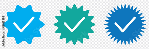 Achievement badge icon. Vector and glyph. Vector  badge icon hand drawn style isolated on white background. Award symbol for site design, logo, app. EPS 10.