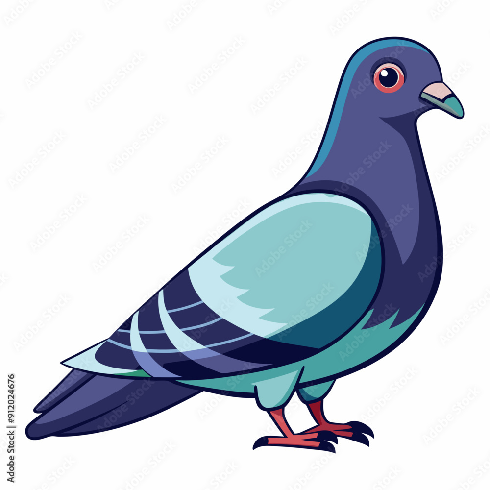 Fototapeta premium Dove on the branch isolated on white, Dove vector illustration, Dove on the branch vector art, Dove silhouette, Dove vector icon, eps