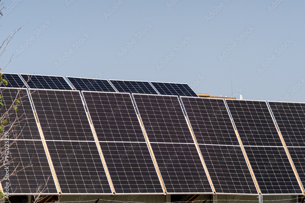 solar panels on an office building to generate clean energy solar panels on an office building to generate clean energy