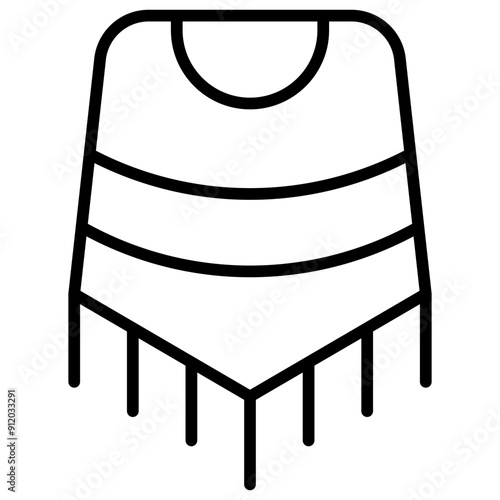 shawl vector design line art vector design line art 