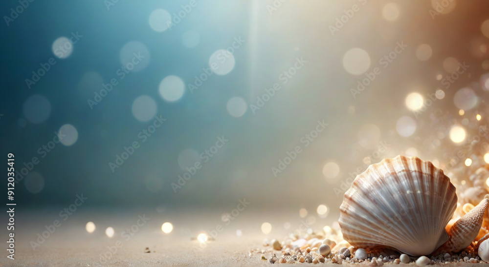 seashell on the beach seashell on the beach