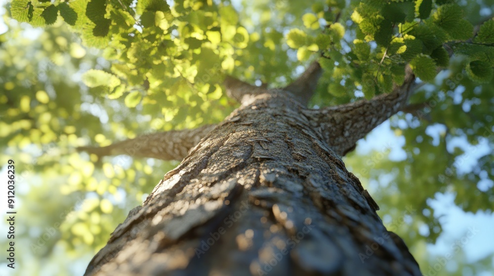 Fototapeta premium Looking Up at a Tree