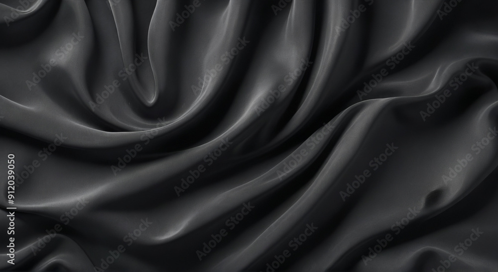 Obraz premium black silk background