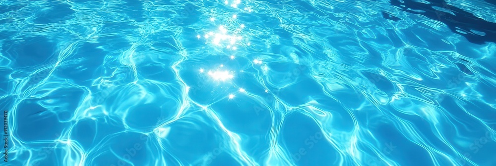 Obraz premium Sparkling Blue Water