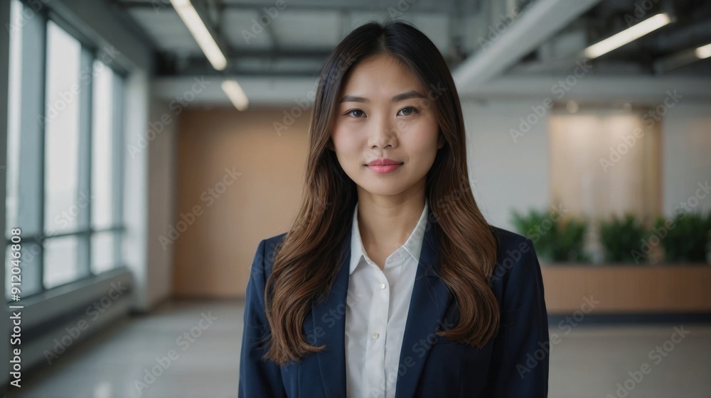 Portrait of a beautiful young Asian businesswoman Portrait of a beautiful young Asian businesswoman