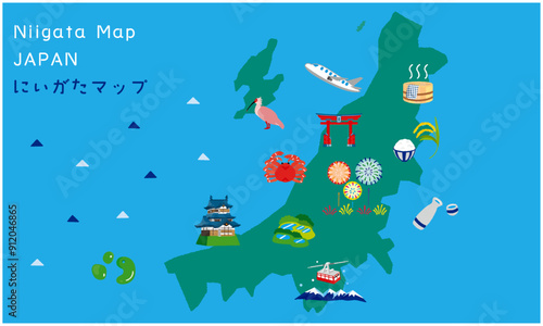 新潟の観光マップNiigata_map