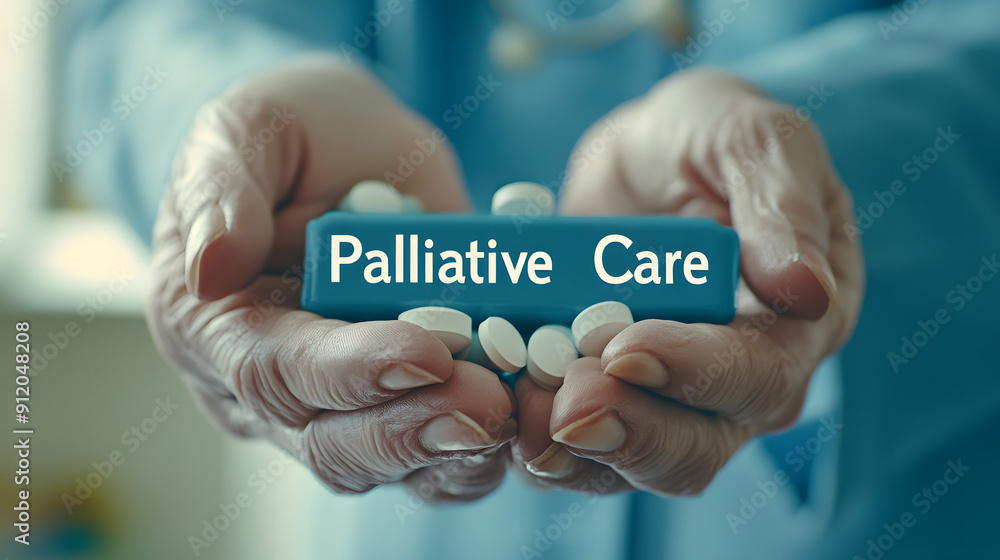 Close-Up of Healthcare Professional's Hands Administering Medication with Close-Up of Healthcare Professional's Hands Administering Medication with