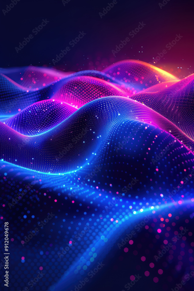 Abstract Blue and Purple Gradient Background Abstract Blue and Purple Gradient Background