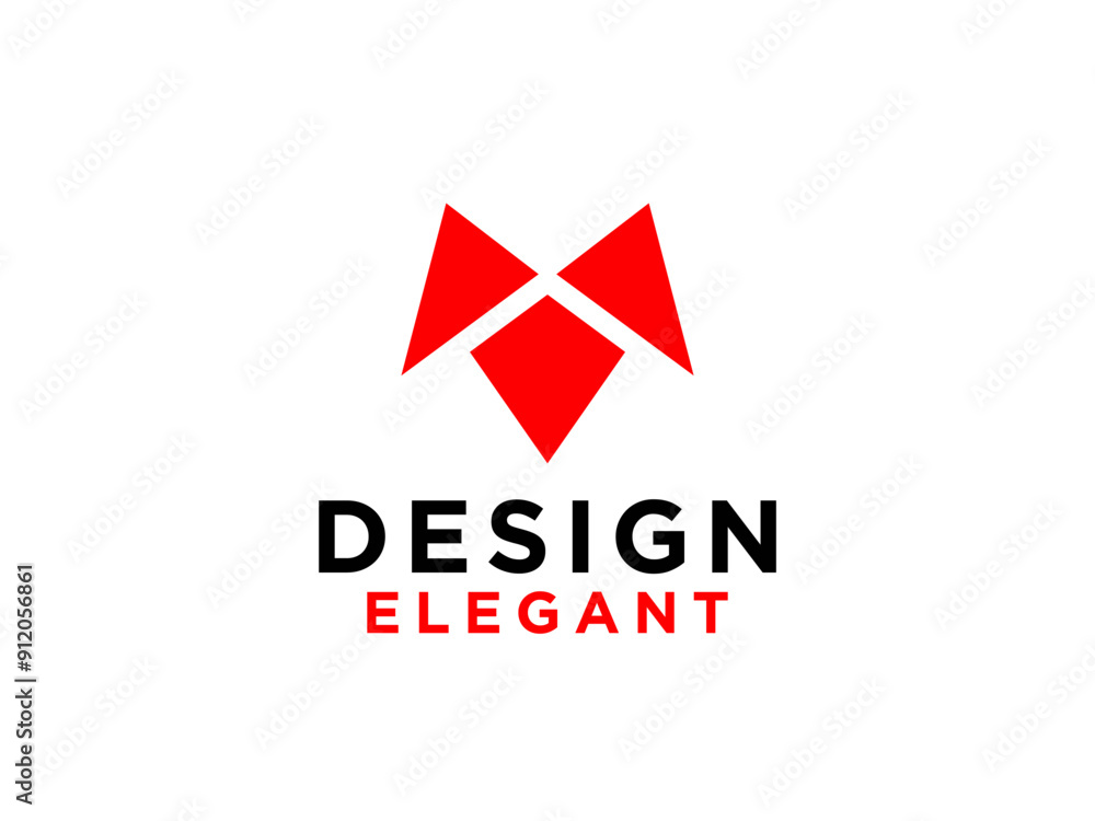Abstract Initial Letter M Logo. Geometric Shape Origami Infinity Style isolated on White Background. Usable for Business and Branding Logos. Abstract Initial Letter M Logo. Geometric Shape Origami Infinity Style isolated on White Background. Usable for Business and Branding Logos.