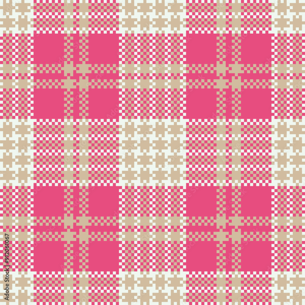 Scottish Tartan Plaid Seamless Pattern, Checkerboard Pattern. Template for Design Ornament. Seamless Fabric Texture. Vector Illustration Scottish Tartan Plaid Seamless Pattern, Checkerboard Pattern. Template for Design Ornament. Seamless Fabric Texture. Vector Illustration