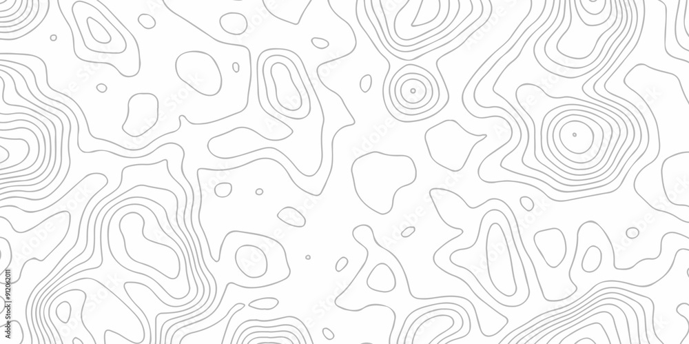 Naklejka premium Abstract pattern with lines topographic map background. Topography and geography map grid abstract backdrop. Topographic cartography. Topographic Map. Topographic Relief carve line background.