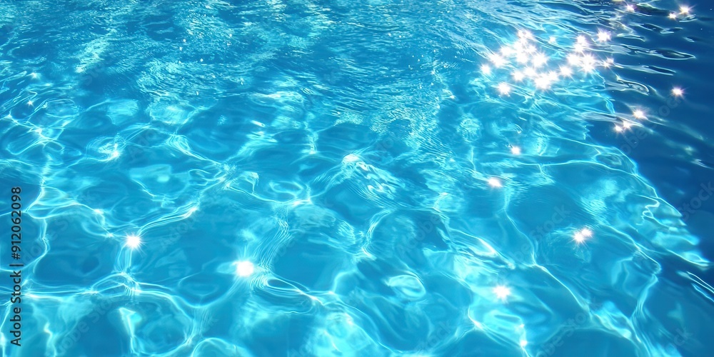 Obraz premium Sparkling Blue Water