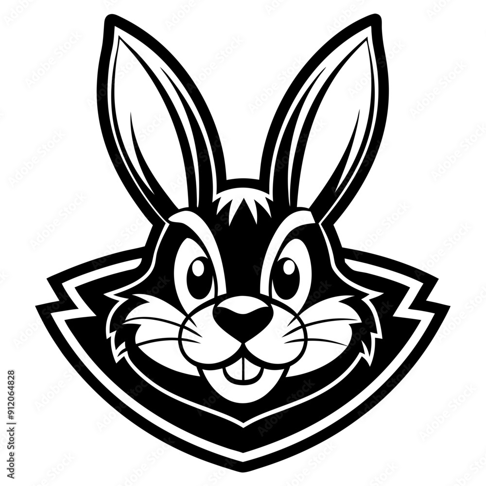 Fototapeta premium Thumper rabbit art vector