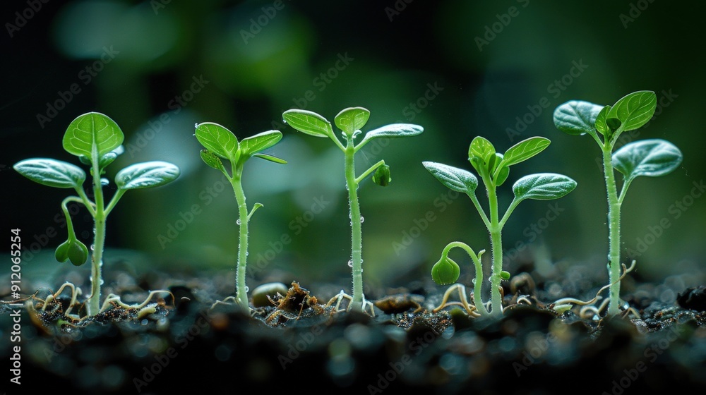 New Life Sprouting Up From the Earth New Life Sprouting Up From the Earth