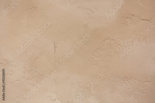 Limewash beige wall detail