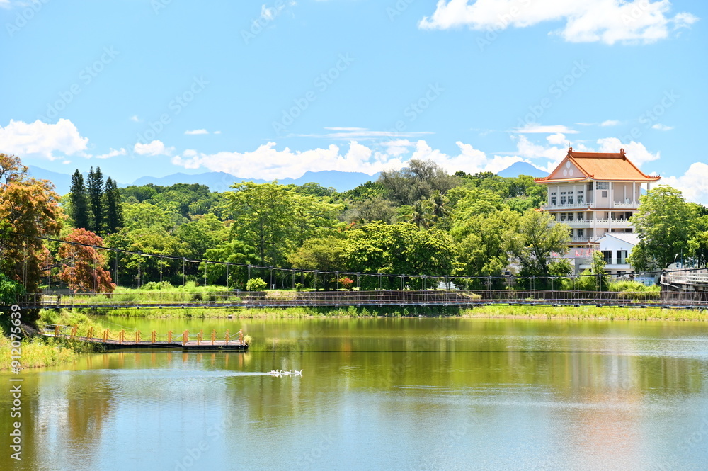 Hutoupi Reservoir in Tainan's Xinhua District is Taiwan's first reservoir, offering a rich blend of history, culture, and natural beauty with activities like lake strolling and boating. Hutoupi Reservoir in Tainan's Xinhua District is Taiwan's first reservoir, offering a rich blend of history, culture, and natural beauty with activities like lake strolling and boating.