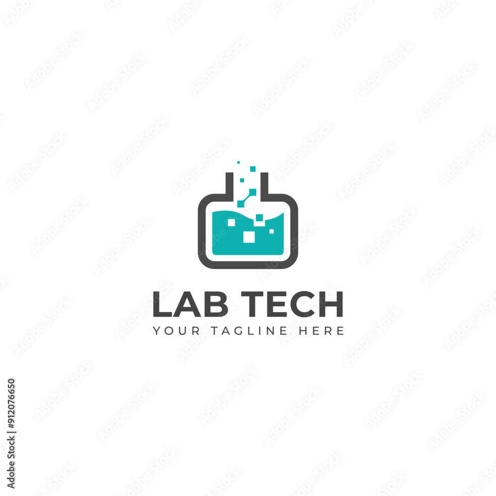 Creative Lab tech logo design Creative Lab tech logo design