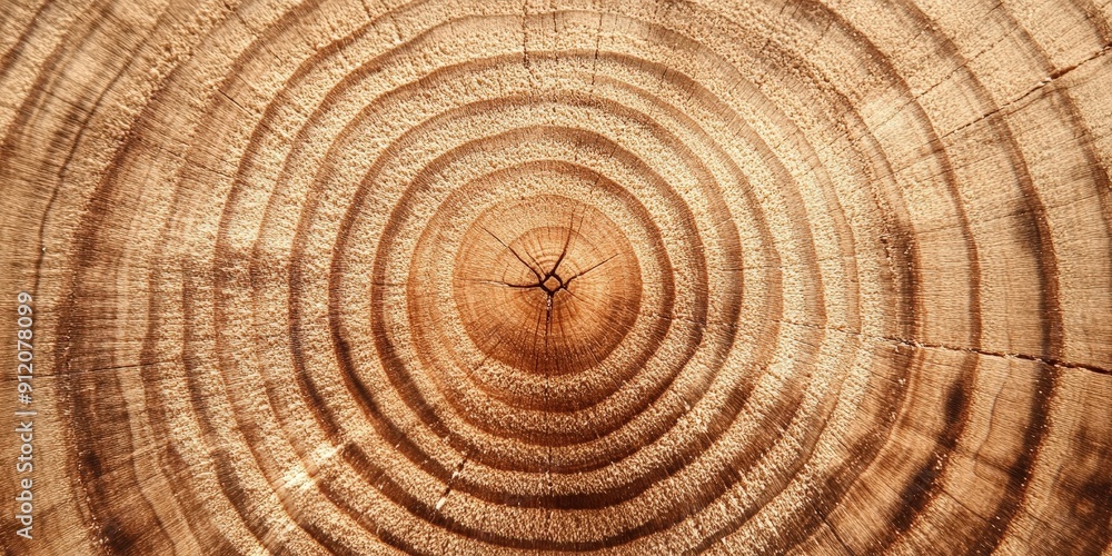 Naklejka premium Tree Rings Texture