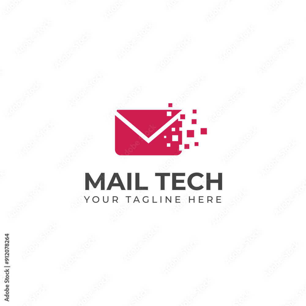 Creative Mail tech logo design Creative Mail tech logo design