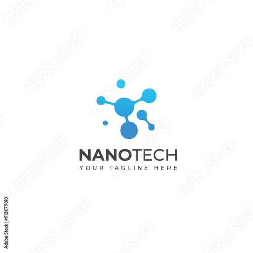  Creative Nanotechnology logo design 
