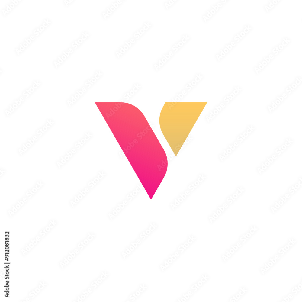 Letter V Elegant Logo Design. V Icon Vector Letter V Elegant Logo Design. V Icon Vector