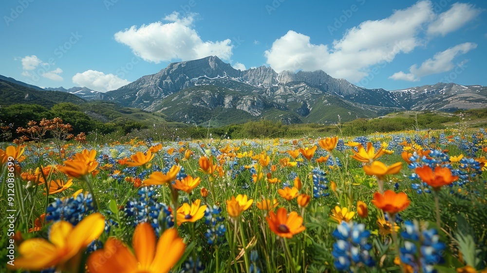 Mountain Meadow in Bloom Mountain Meadow in Bloom